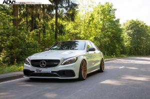 Mercedes-Benz C63 S AMG Sedan by ATT-Tec and KW on ADV.1 Wheels (ADV5.2MV2CS) '2015
